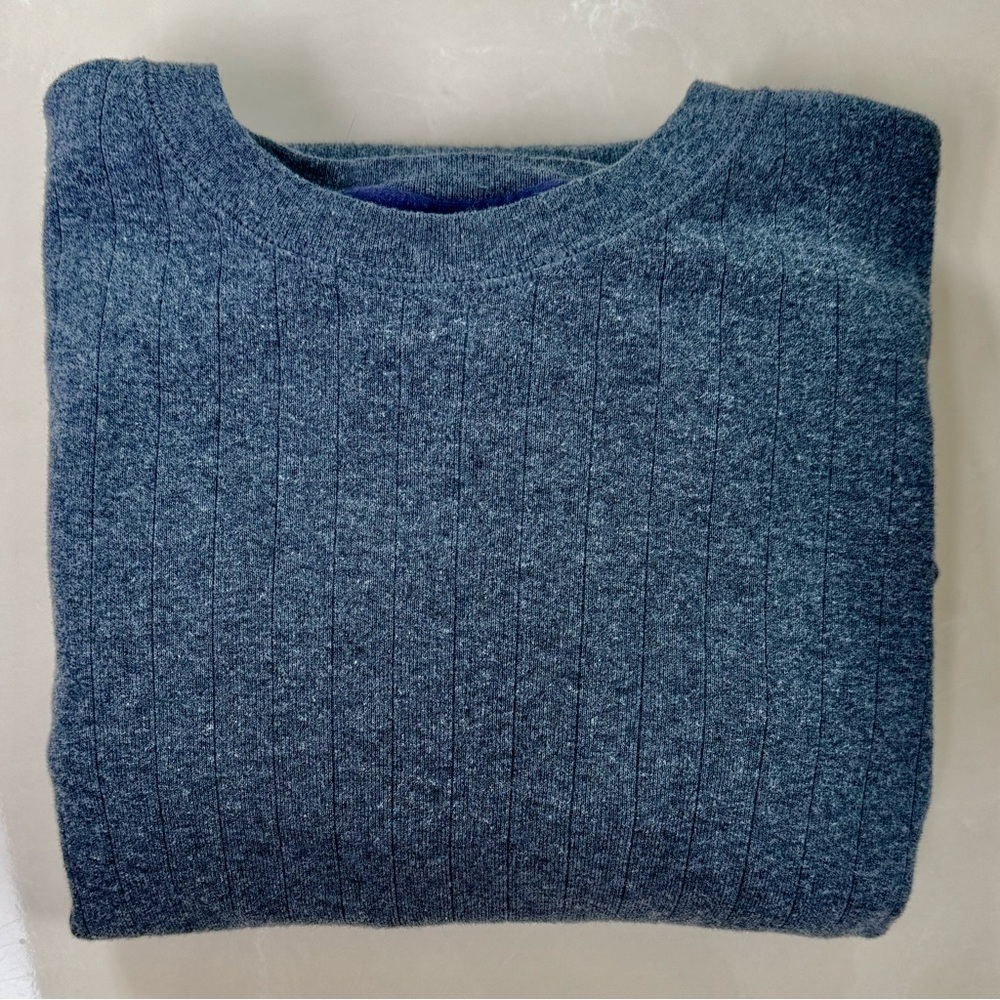Tommy Hilfiger Gray Crewneck Sweater Classic Design